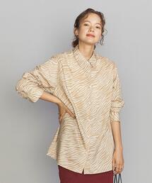 BEAUTY&YOUTH UNITED ARROWS | BY ゼブラプリントレギュラー シャツ -ウォッシャブル-(シャツ/ブラウス)