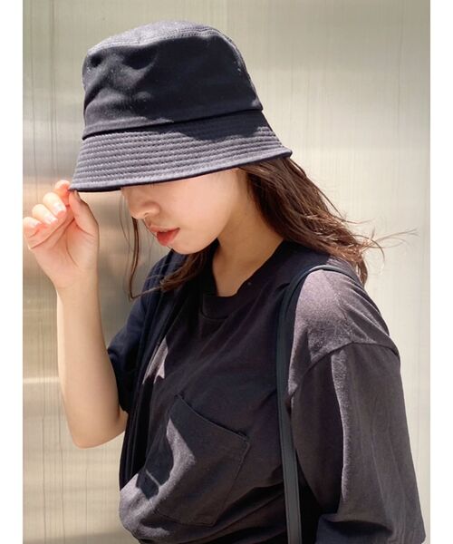 EVRIS（エヴリス）の「バケットハット（ハット・レディース・ホワイト/ブラック・FREE）」の11枚目の写真