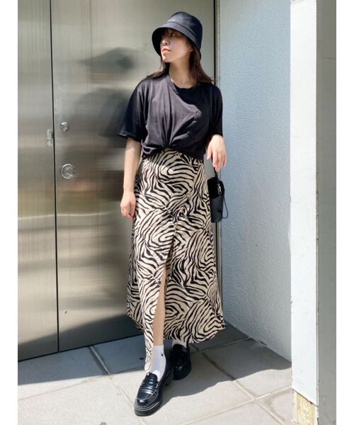 EVRIS（エヴリス）の「バケットハット（ハット・レディース・ホワイト/ブラック・FREE）」の5枚目の写真