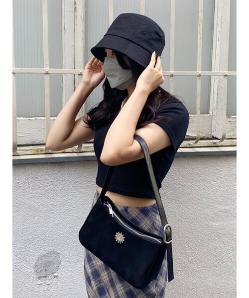 EVRIS（エヴリス）の「バケットハット（ハット・レディース・ホワイト/ブラック・FREE）」の7枚目の写真