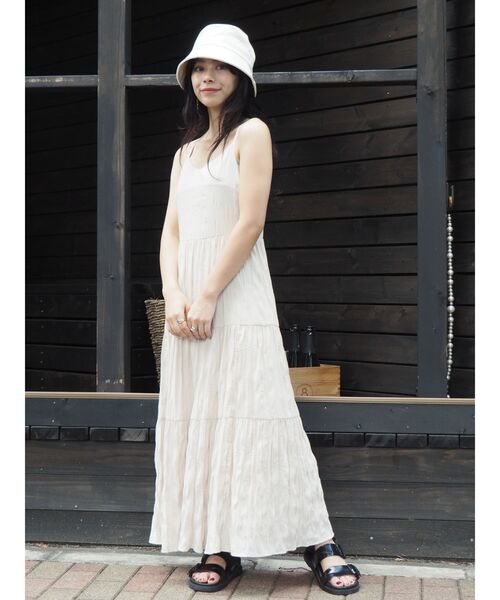 EVRIS（エヴリス）の「バケットハット（ハット・レディース・ホワイト/ブラック・FREE）」の18枚目の写真