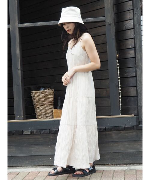 EVRIS（エヴリス）の「バケットハット（ハット・レディース・ホワイト/ブラック・FREE）」の17枚目の写真