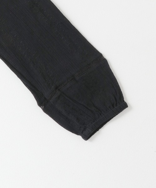 URBAN RESEARCH Sonny Label(アーバンリサーチサニーレーベル)の「楊柳ギャザースリーブブラウス(シャツ/ブラウス・レディース・ライトグレー/ホワイト/オレンジ系その他/ブラック/イエロー系その他・FREE)」の15枚目の写真