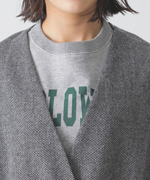 BEAMS LIGHTS（ビームスライツ）の「BEAMS LIGHTS × 長屋なぎさ / ツイード ジレ（ベスト・レディース・ブラック/ブラウン・ONE SIZE）」の14枚目の写真