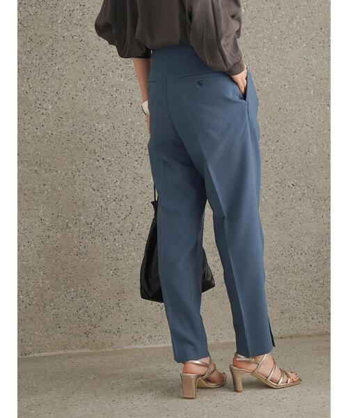 AMERICAN HOLIC(アメリカンホリック)の「フロントタックスリムテーパードパンツ(その他パンツ・レディース・ブラック/ブルー/アイボリー/モカ・S/M/L/XS)」の16枚目の写真