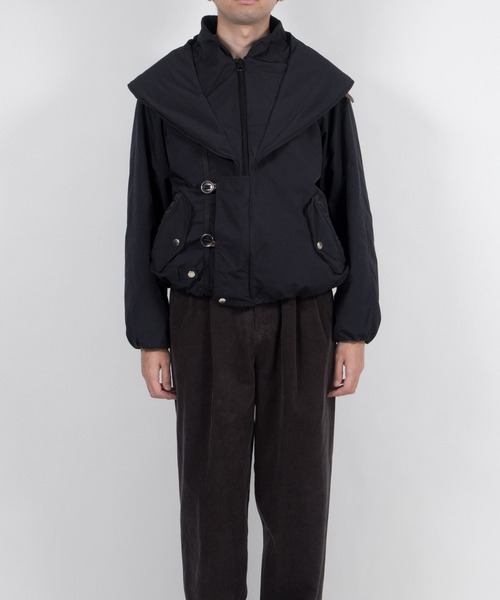 PHINGERIN(フィンガリン)の「PHINGERIN CUSHY JACKET (PD-212-JK-011)(ダウンジャケット/コート・メンズ・ブラック・MEDIUM/LARGE)」の4枚目の写真