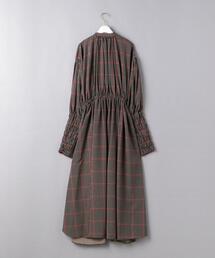 ワンピース HYKE Plaid Gathered Dress HYKE Plaid Gathered Dress