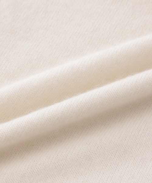 ROPE' PICNIC（ロペピクニック）の「チャイニーズラクーン混ニットロングVネックプルオーバー（ニット/セーター・レディース・オフホワイト/ブラウン/ダークラベンダー/イエロー系その他・38）」の17枚目の写真