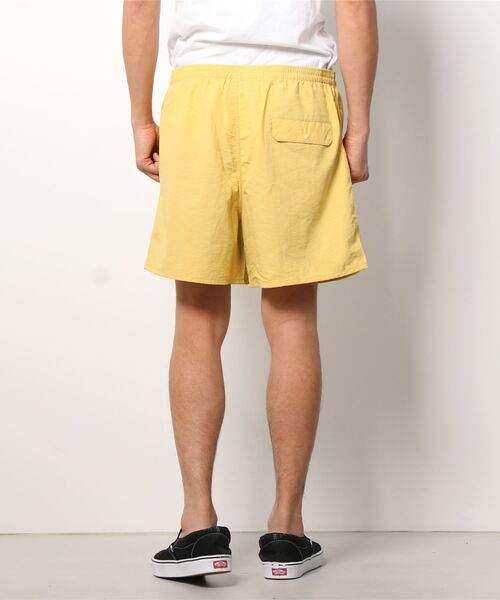 VALLIS by FACTOTUM（ヴァリスバイファクトタム）の「【VALLIS by FACTOTUM】別注ナイロンイージーカラーショーツ（その他パンツ・メンズ・イエロー・LARGE/MEDIUM）」の3枚目の写真