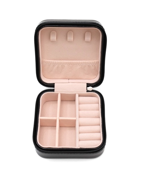 VitaFelice（ヴィータフェリーチェ）の「携帯用ジュエリーケース（収納グッズ・レディース・ピンク/ホワイト/ブラック・FREE）」の7枚目の写真
