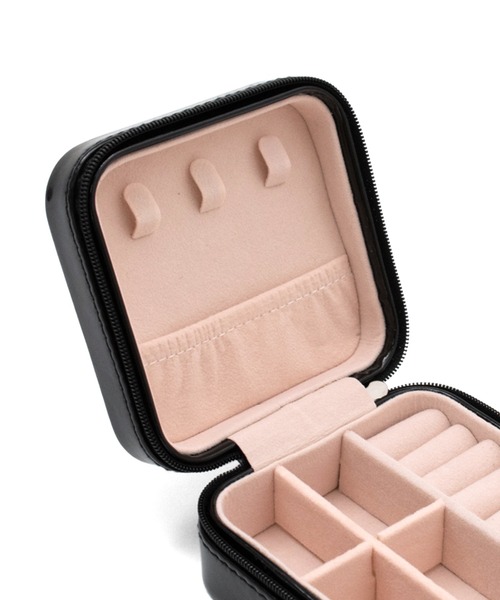 VitaFelice（ヴィータフェリーチェ）の「携帯用ジュエリーケース（収納グッズ・レディース・ピンク/ホワイト/ブラック・FREE）」の16枚目の写真