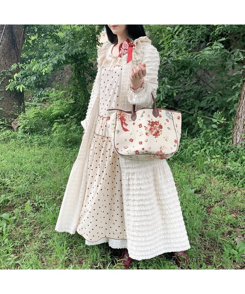 人気一番人気ブランド ワンピース ドレス House ピンクハウス のワンピース ハートフロッキープリントワンピース 113fay407 を購入できます Pink Houseハートフロッキープリントワンピース 品質満点高評価