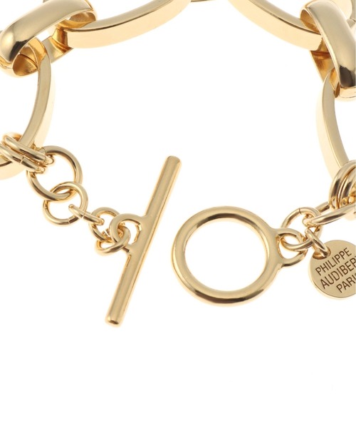 PHILIPPE AUDIBERT(フィリップ オーディベール)の「【PHILIPPE AUDIBERT】 BRACELET CHAINE MARIMA:ブレスレット◆(ブレスレット・レディース・ゴールド・FREE)」の6枚目の写真