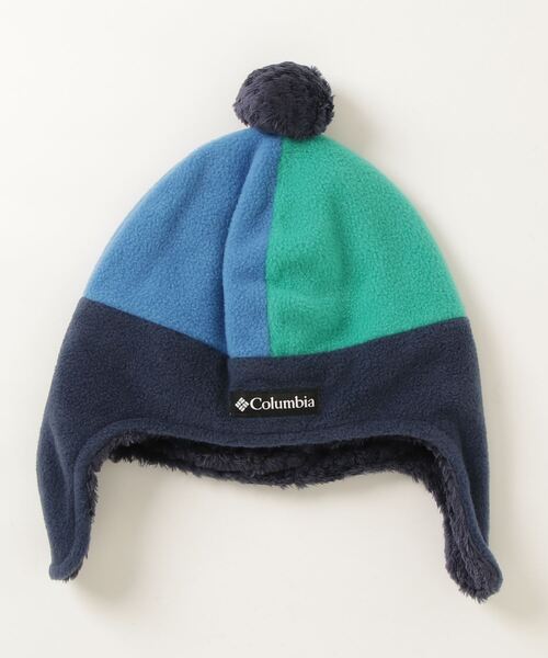 Columbia（コロンビア）の「コロンビア  Frosty Trail? Youth Earflap Beanie（ニットキャップ/ビーニー・キッズ・ピンク/ブラック/ネイビー・ﾌﾘ-）」の3枚目の写真