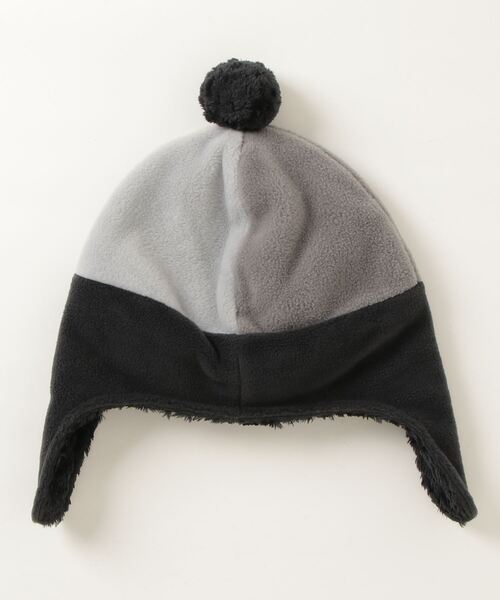 Columbia（コロンビア）の「コロンビア  Frosty Trail? Youth Earflap Beanie（ニットキャップ/ビーニー・キッズ・ピンク/ブラック/ネイビー・ﾌﾘ-）」の4枚目の写真