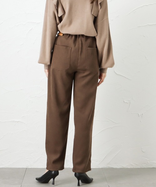 Howdy Marie（ハウディ―マリー）の「ペグトップタックパンツ（その他パンツ・レディース・ネイビー/ベージュ/ブラウン・M/L）」の13枚目の写真