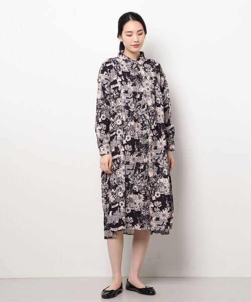 当店在庫してます Scolar スカラー のシャツワンピース 線書きアニマル総柄コーデュロイシャツワンピース を購入できます Scolar シャツワンピース ワンピース ドレス線書きアニマル総柄コーデュロイシャツワンピース 当店だけの限定モデル即出荷