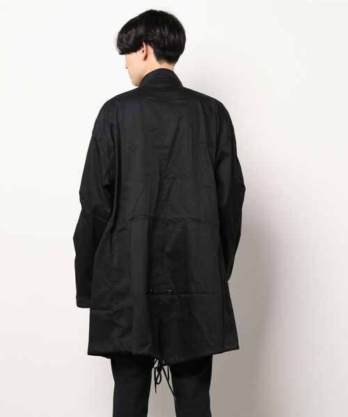 SPINNS(スピンズ)の「ビッグシルエットM-65 ノーカラーモッズコート(モッズコート・メンズ・ブラック/カーキ・ONESIZE)」の3枚目の写真