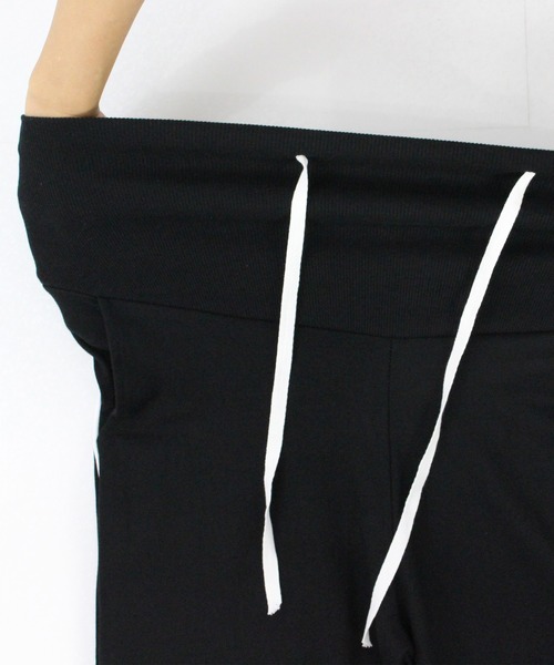 CHOCOA（チョコア）の「ライン紐付パンツ（マタニティウェア/グッズ・レディース・ブラック・FREE）」の16枚目の写真