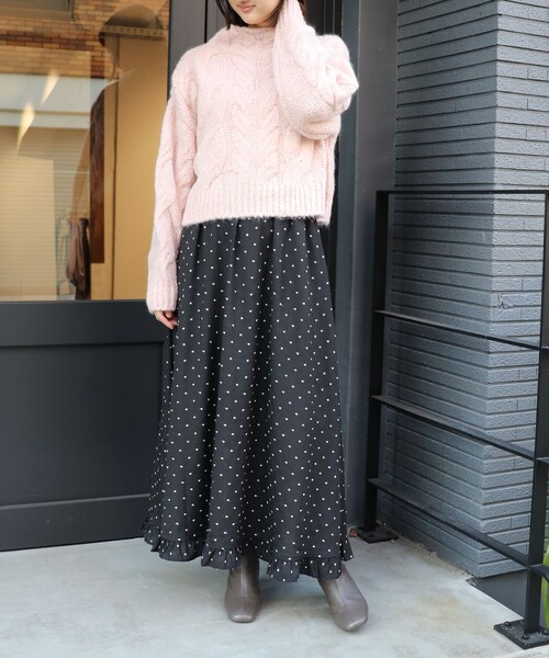 deicyニット DEICY（デイシー）の「ローゲージケーブルニット（ニット/セーター