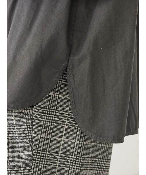 CRAFT STANDARD BOUTIQUE(クラフトスタンダードブティック)の「ピンタックシャツ *(シャツ/ブラウス・レディース・チャコールグレー/アイボリー/グリーン系その他/チェック/ブルー系その他4・FREE)」の19枚目の写真