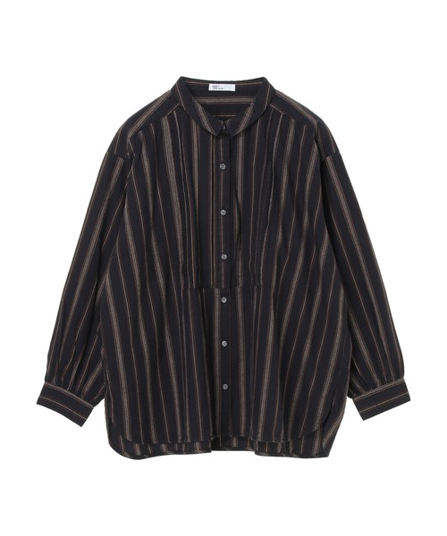 CRAFT STANDARD BOUTIQUE(クラフトスタンダードブティック)の「ピンタックシャツ *(シャツ/ブラウス・レディース・チャコールグレー/アイボリー/グリーン系その他/チェック/ブルー系その他4・FREE)」の5枚目の写真