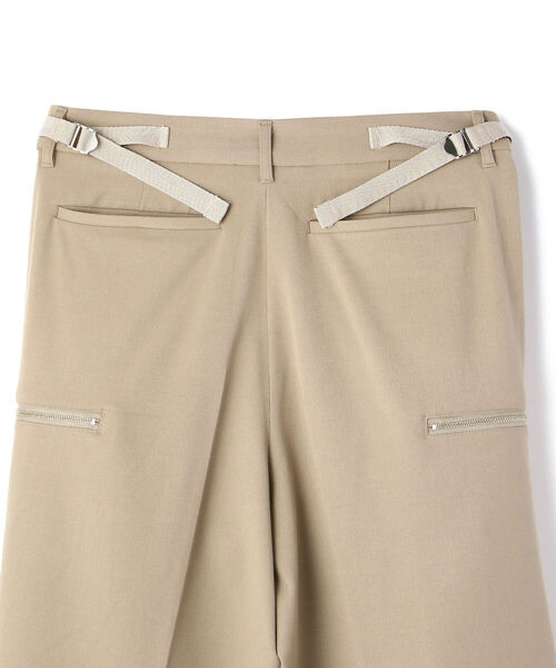 DANKE SCHON（ダンケシェーン）の「DankeSchon/ダンケシェーン/ジップパンツ（スラックス・メンズ・ブラック/ベージュ・MEDIUM/LARGE）」の14枚目の写真