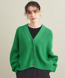 BEAUTY&YOUTH UNITED ARROWS | BY 畦ショートVネック カーディガン -ウォッシャブル- ∴(カーディガン/ボレロ)