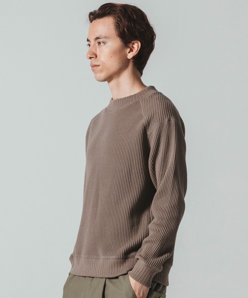 Waffle Midneck（ニット/セーター）｜Jackman（ジャックマン）の