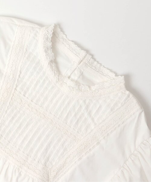 BREEZE（ブリーズ）の「/ピンタックレースブラウス（シャツ/ブラウス・キッズ・オフホワイト・90/100/110/120/130）」の3枚目の写真