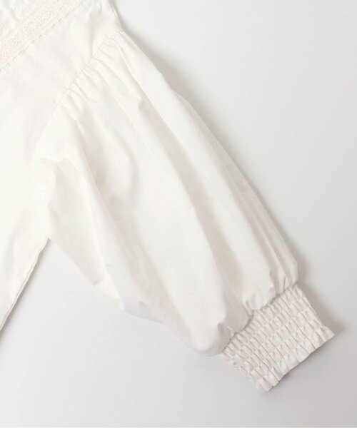 BREEZE（ブリーズ）の「/ピンタックレースブラウス（シャツ/ブラウス・キッズ・オフホワイト・90/100/110/120/130）」の5枚目の写真