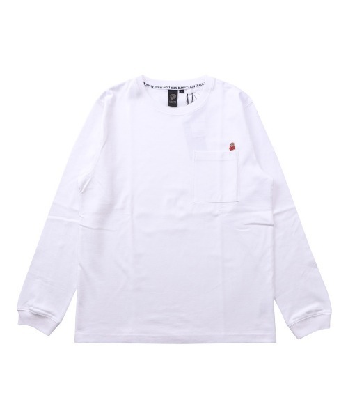 NESTA BRAND(ネスタブランド)の「ヘビーウエイトライオン刺繍ポケロンTEE(Tシャツ/カットソー・メンズ・ホワイト/ブラック/ベージュ・M/L/XXL/XL)」の9枚目の写真