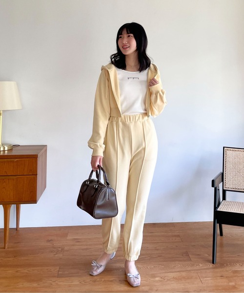 EPIMI E'PIMMY(エピミエピミー)の「アソートボートネックプルオーバー(Tシャツ/カットソー・レディース・ブラック/オフホワイト/ホワイト×ブラック・MEDIUM)」の14枚目の写真