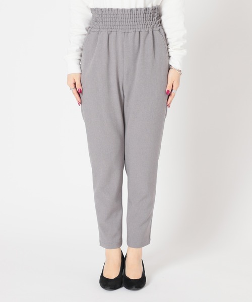 JOURNAL STANDARD（ジャーナルスタンダード）の「《追加》ウールライクストレッチパンツ◆3（その他パンツ・レディース・ブラック/ネイビー/グレー・40/38/36）」の21枚目の写真