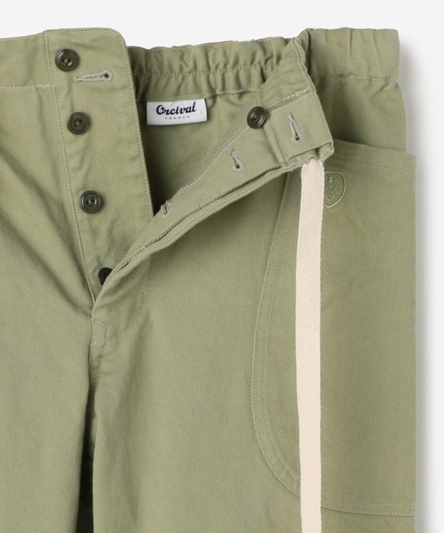 ORCIVAL（オーシバル）の「ORCIVAL | カツラギイージーパンツ WOMEN（その他パンツ・レディース・オリーブ/アイボリー/グレイッシュベージュ・1）」の14枚目の写真