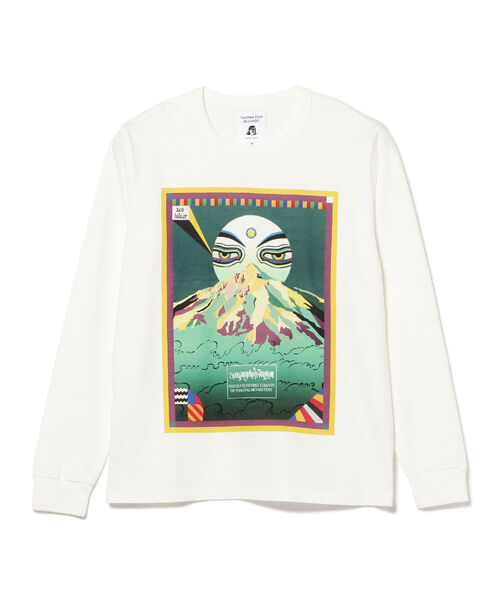 TACOMA FUJI RECORDS(タコマフジレコード)の「TACOMA FUJI RECORDS / ZEN HIKER LET IT BE Long Sleeve T-shirt(Tシャツ/カットソー・メンズ・ホワイト・MEDIUM/LARGE/X-LARGE)」の2枚目の写真