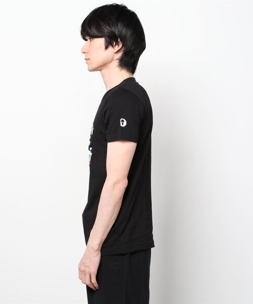 69SLAM（ロックスラム）の「69SLAM ロックスラム CLOUD NINE メンズ クルーネック 半袖 Tシャツ（Tシャツ/カットソー・メンズ・ブラック・MEDIUM）」の5枚目の写真