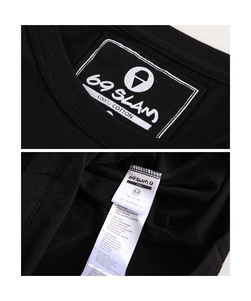 69SLAM（ロックスラム）の「69SLAM ロックスラム CLOUD NINE メンズ クルーネック 半袖 Tシャツ（Tシャツ/カットソー・メンズ・ブラック・MEDIUM）」の3枚目の写真