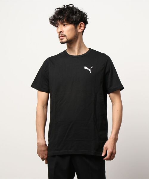 PUMA(プーマ)の「PUMA プーマ メンズ ACTIVE ソフト 半袖 Tシャツ(Tシャツ/カットソー・メンズ・ブルー/ホワイト/レッド/ネイビー/ブラック・XX-LARGE/LARGE/SMALL/MEDIUM/X-LARGE)」の1枚目の写真