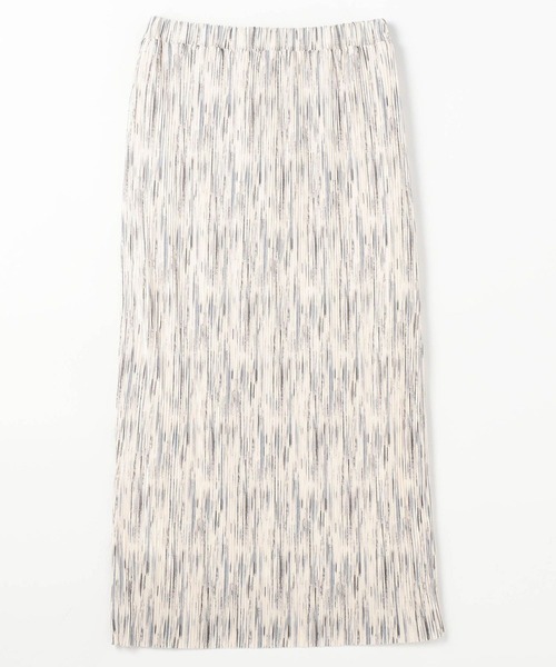 NICOLE white（ニコルホワイト）の「柄プリーツスカート（スカート・レディース・パープル系その他/ホワイト系その他/ブルー系その他・FREE）」の6枚目の写真