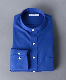 ＜SCYE BASICS（サイベーシックス）＞ オックスフォード バンドカラーシャツ