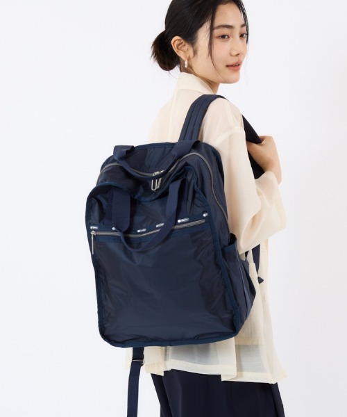 LeSportsac（レスポートサック）の「CR URBAN BACKPACK ダークブルーC