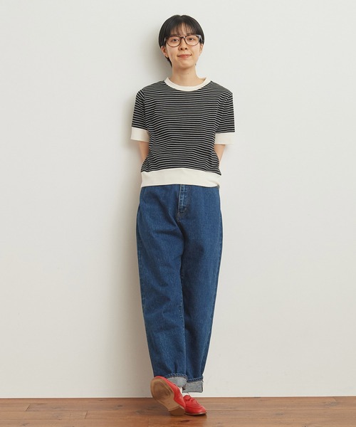 セール】☆レンシルバイカラー半袖プルオーバー（Tシャツ