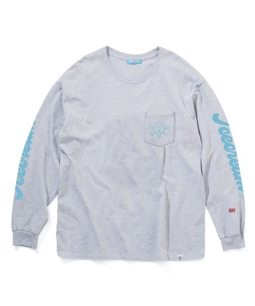 ICECREAM(アイスクリーム)の「COTTON L/S T-SHIRT_001(Tシャツ/カットソー・メンズ・ブラック/グレー/ホワイト・X-LARGE/MEDIUM/LARGE)」の1枚目の写真