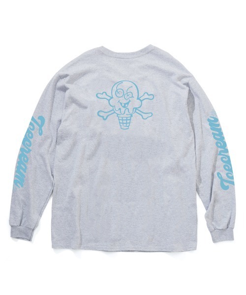 ICECREAM(アイスクリーム)の「COTTON L/S T-SHIRT_001(Tシャツ/カットソー・メンズ・ブラック/グレー/ホワイト・X-LARGE/MEDIUM/LARGE)」の7枚目の写真