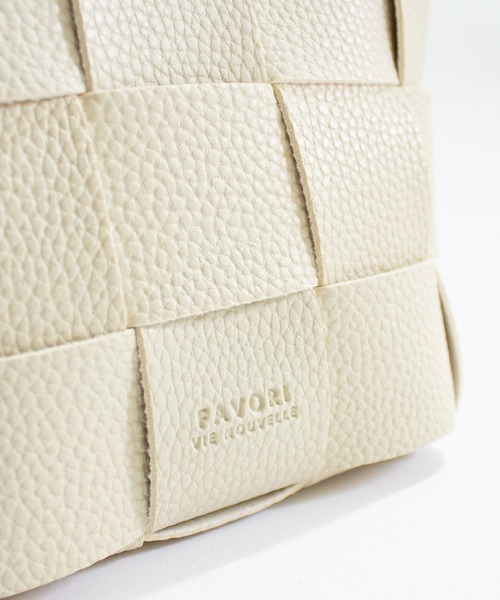 ALL ORDINARIES(オールオーディナリーズ)の「【favori(ファヴォリ)】メッシュ編み2WAYミニショルダー(ショルダーバッグ・レディース・ブラック/ライトグリーン/モカ/アイボリー・FREE)」の21枚目の写真