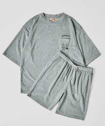 PEANUTS | 【PEANUTS】セットアップ パイルポケットTシャツ / ショートパンツ(ルームウェア/パジャマ)