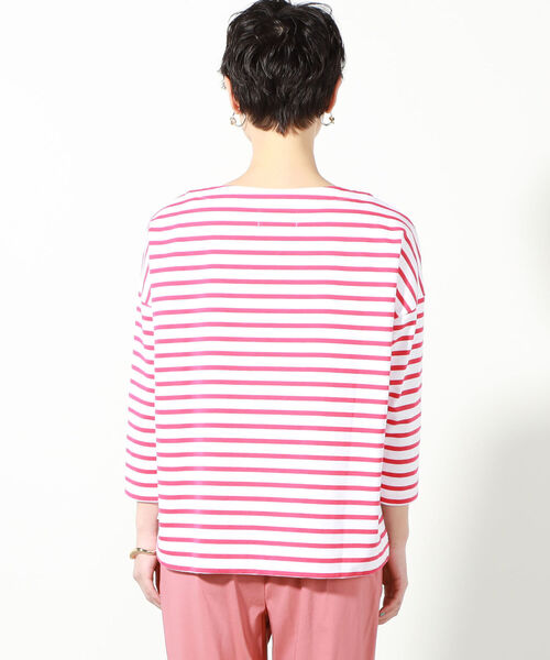 Traditional Weatherwear（トラディショナルウェザーウェア）の「◇【WEB限定】【TRADITIONAL WEATHERWEAR】BMBシャツ ロング（Tシャツ/カットソー・レディース・ベージュ系その他3/ブラック系その他3/レッド系その他3・SMALL）」の18枚目の写真