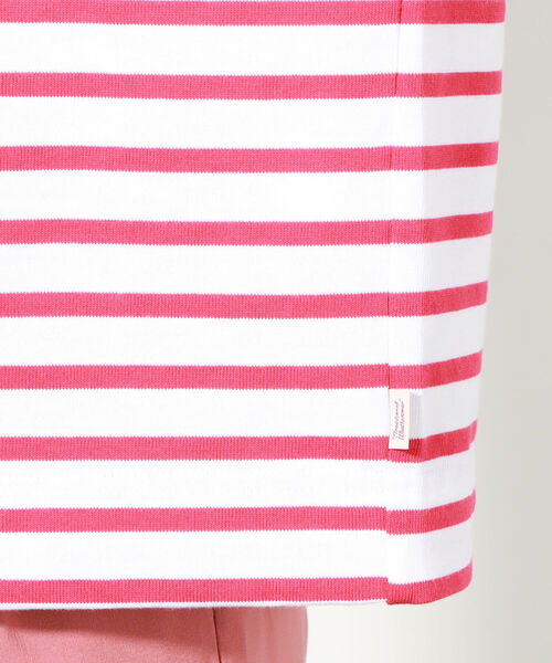 Traditional Weatherwear（トラディショナルウェザーウェア）の「◇【WEB限定】【TRADITIONAL WEATHERWEAR】BMBシャツ ロング（Tシャツ/カットソー・レディース・ベージュ系その他3/ブラック系その他3/レッド系その他3・SMALL）」の14枚目の写真