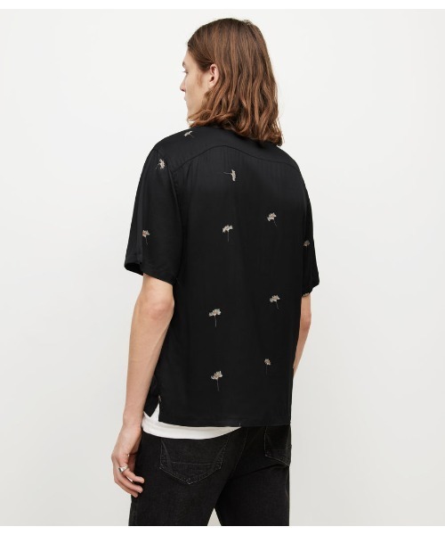 ALLSAINTS(オールセインツ)の「DAISY FLORAL SHIRT | DAISY FLORAL シャツ(シャツ/ブラウス・メンズ・ブラック・S/M/L/XS)」の5枚目の写真